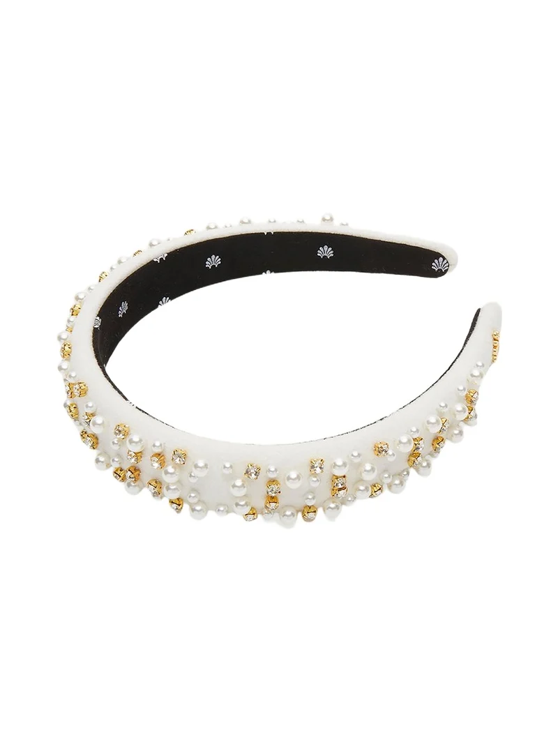 Lele Sadoughi Charlotte Faux Pearl Sprinkle Headband