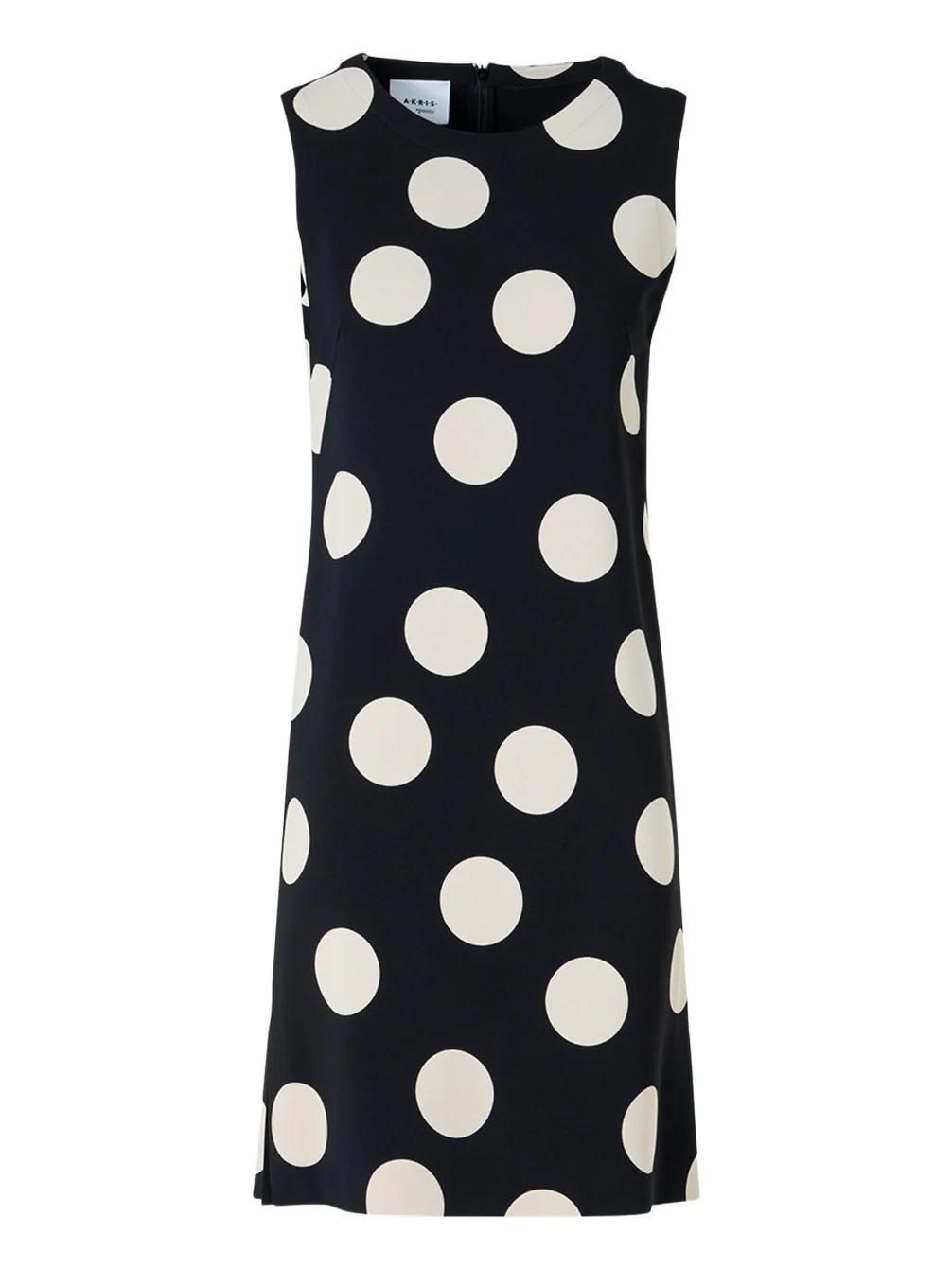 Sleeveless XL Polka Dot Shift Dress Sleeveless XL Polka Dot Shift Dress