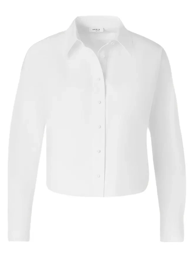 Cotton Poplin Button-Down Shirt