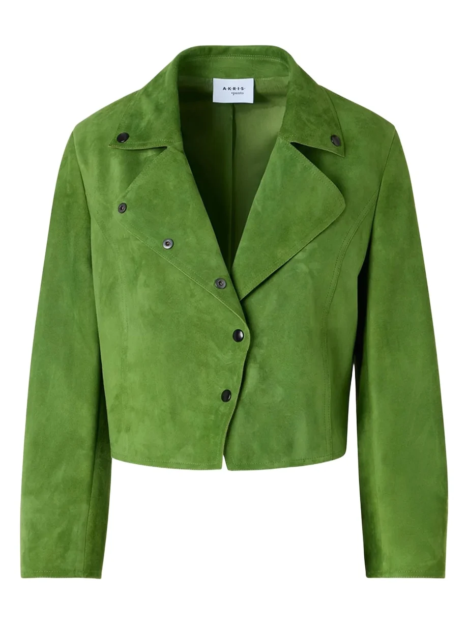 Suede Crop Moto Jacket Suede Crop Moto Jacket