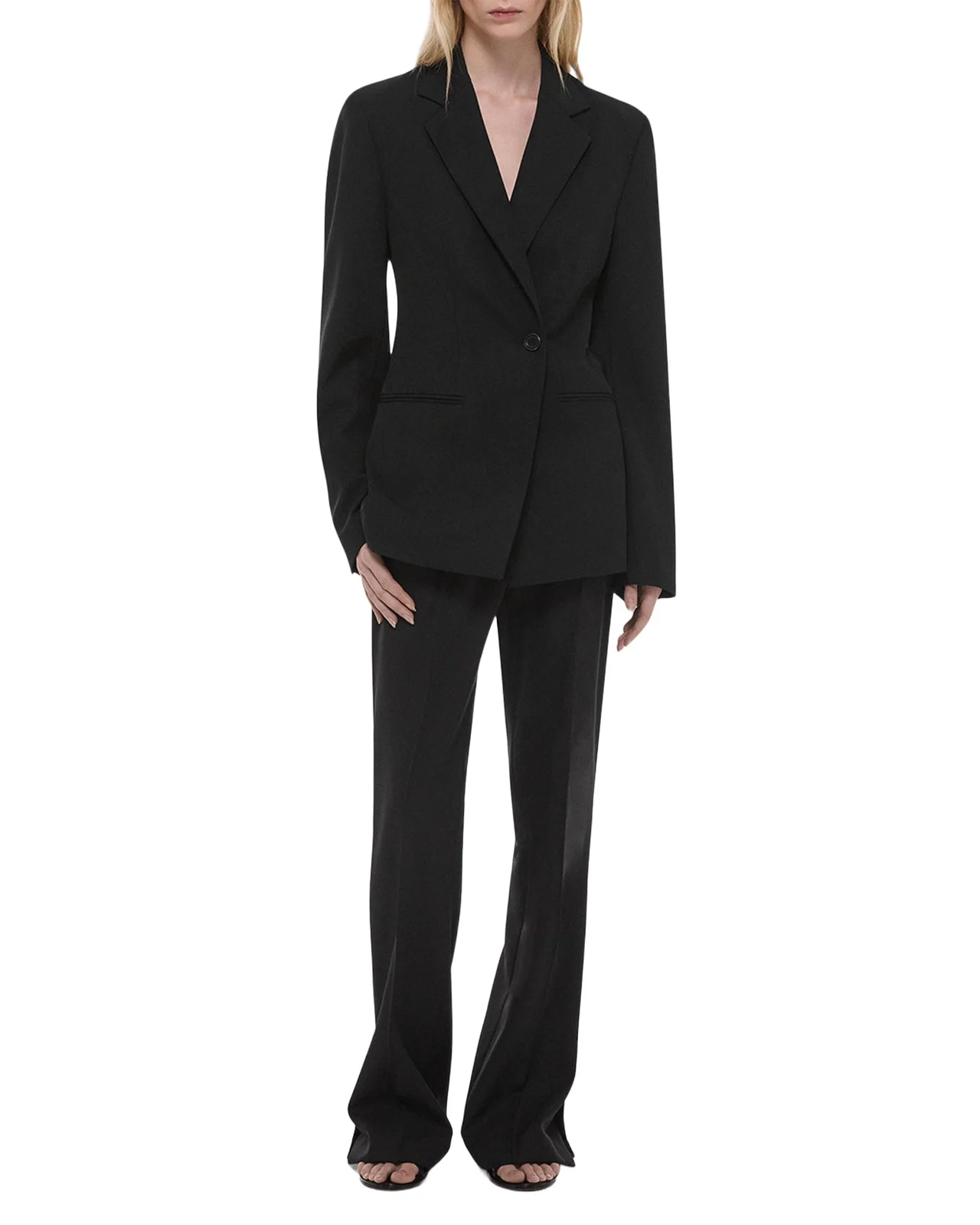 Wool Gabardine Blazer Wool Gabardine Blazer