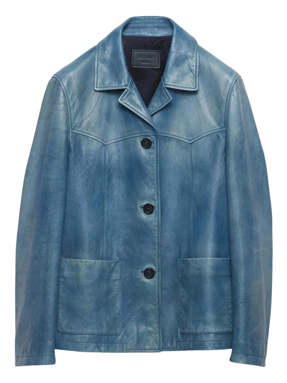 Prada Napa Leather Jacket