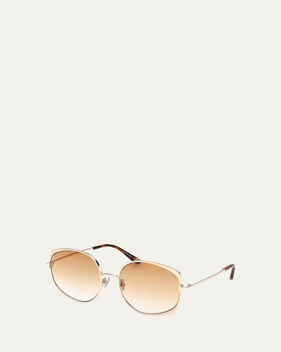 Tom Ford Abbey 58MM Geometric Sunglasses | Thumbnail 2 Tom Ford Abbey 58MM Geometric Sunglasses | Thumbnail 2