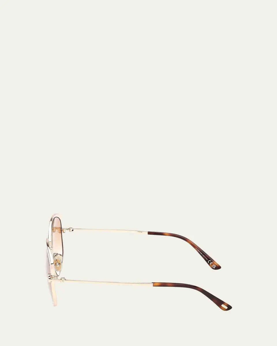 Tom Ford Abbey 58MM Geometric Sunglasses | Thumbnail 4 Tom Ford Abbey 58MM Geometric Sunglasses | Thumbnail 4