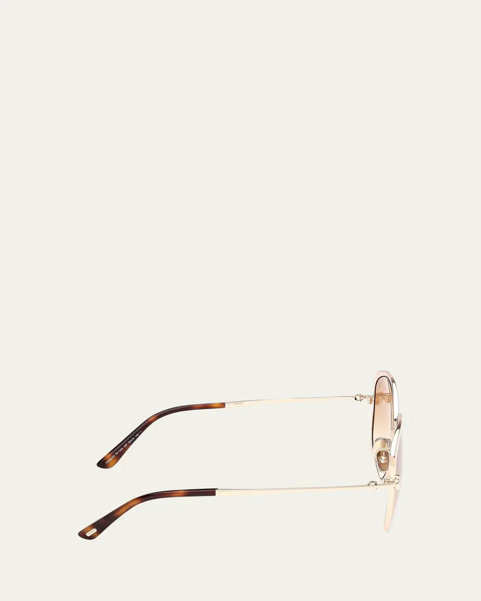 Tom Ford Abbey 58MM Geometric Sunglasses | Thumbnail 5 Tom Ford Abbey 58MM Geometric Sunglasses | Thumbnail 5