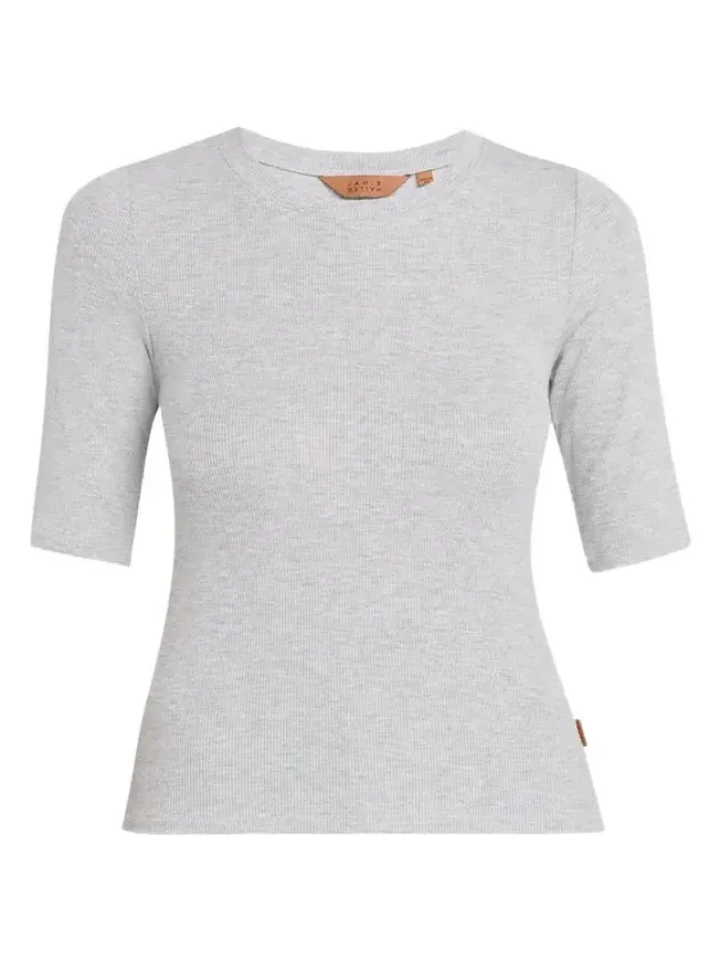 The Rib Elbow Crewneck T-Shirt