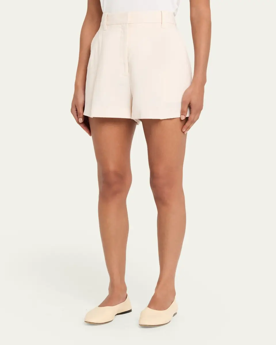 A.L.C. Winston Linen-Blend Shorts | Thumbnail 4
