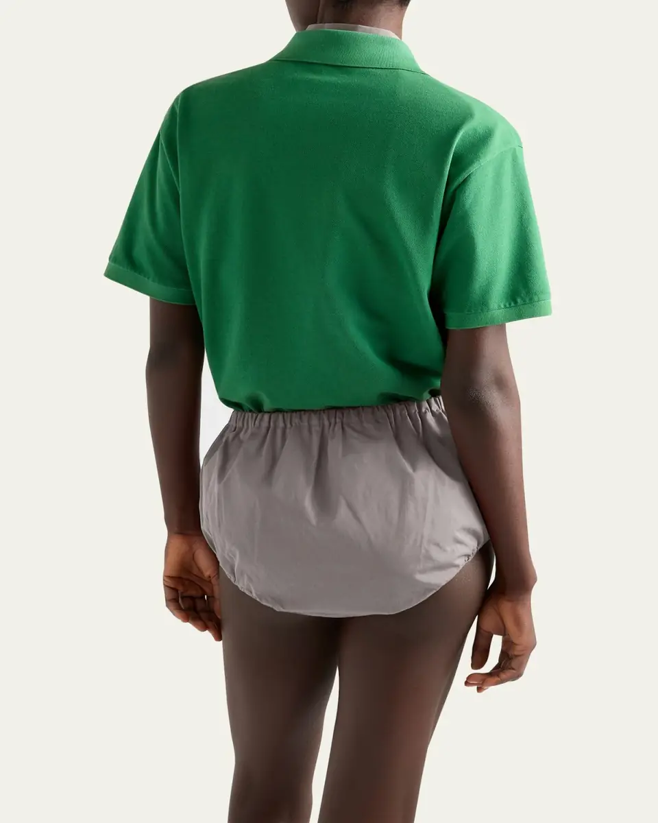 Prada Cotton Pique Polo Shirt | Thumbnail 3 Prada Cotton Pique Polo Shirt | Thumbnail 3