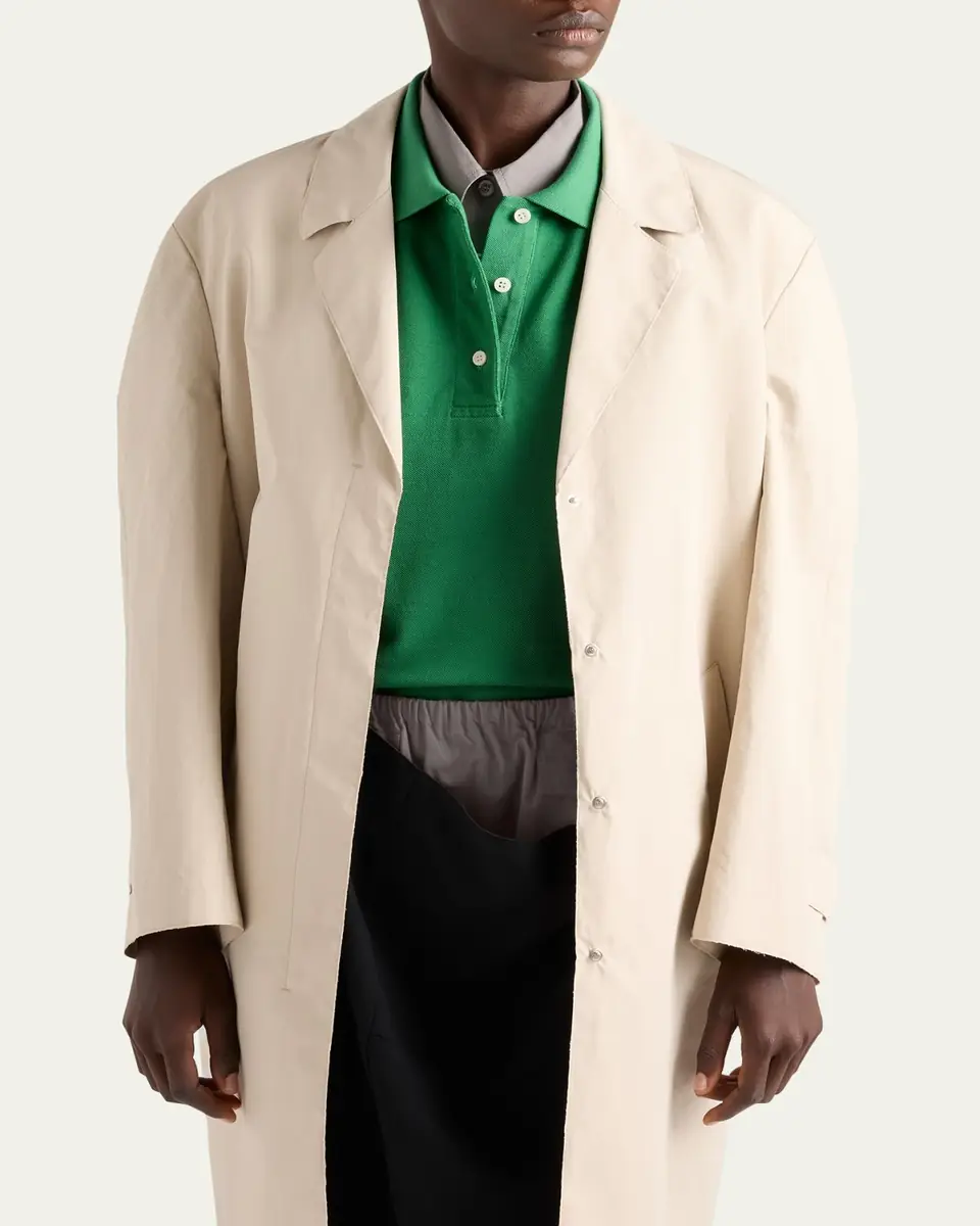 Prada Cotton Pique Polo Shirt | Thumbnail 4 Prada Cotton Pique Polo Shirt | Thumbnail 4