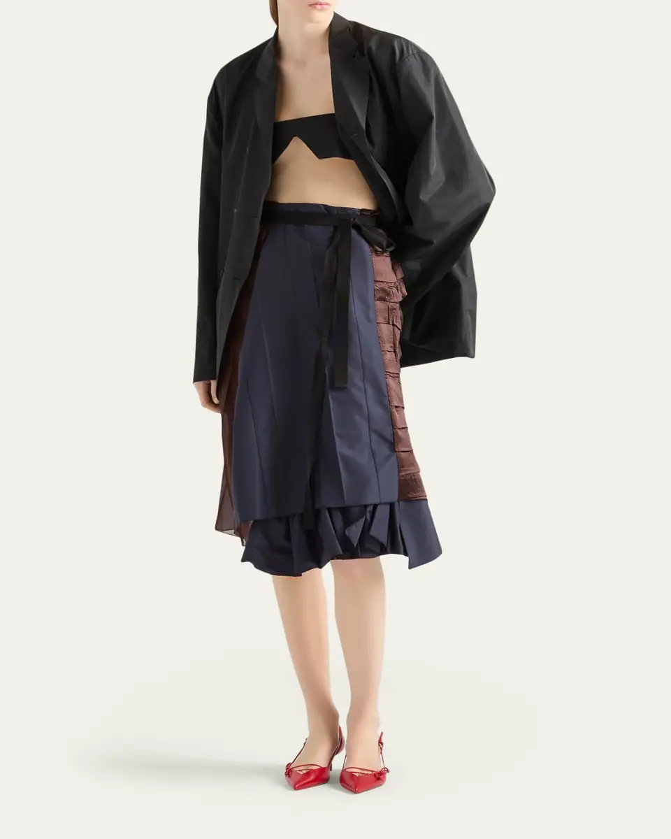 Prada Wool Bandeau Top | Thumbnail 2 Prada Wool Bandeau Top | Thumbnail 2