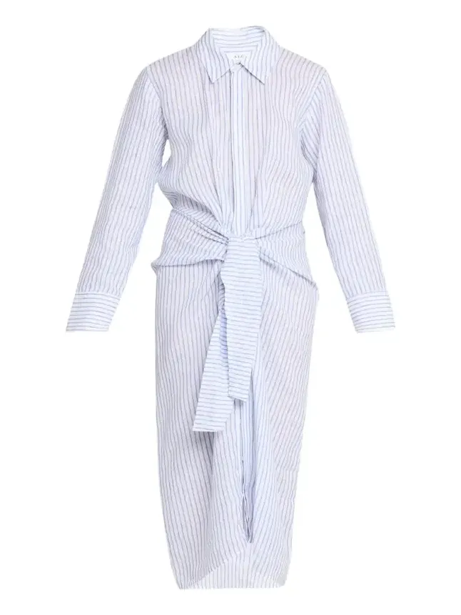 Mila Stripe Linen Shirtdress Mila Stripe Linen Shirtdress