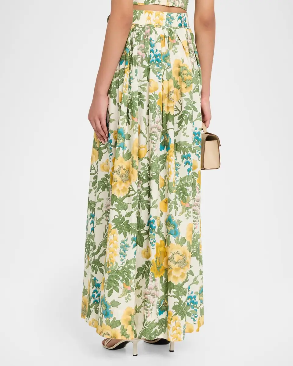 Cara Cara Greenfield Belted Cotton Maxi Skirt | Thumbnail 3 Cara Cara Greenfield Belted Cotton Maxi Skirt | Thumbnail 3