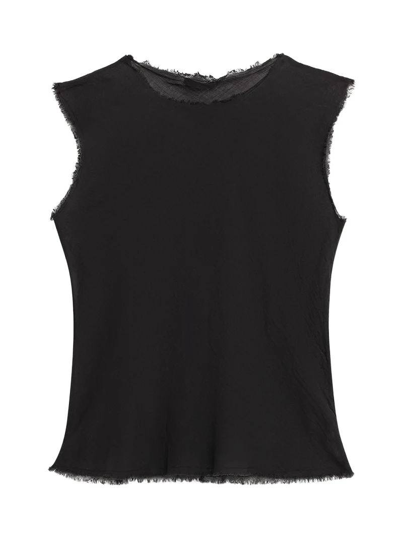 ALL THREE Iris Gauze Tank Top