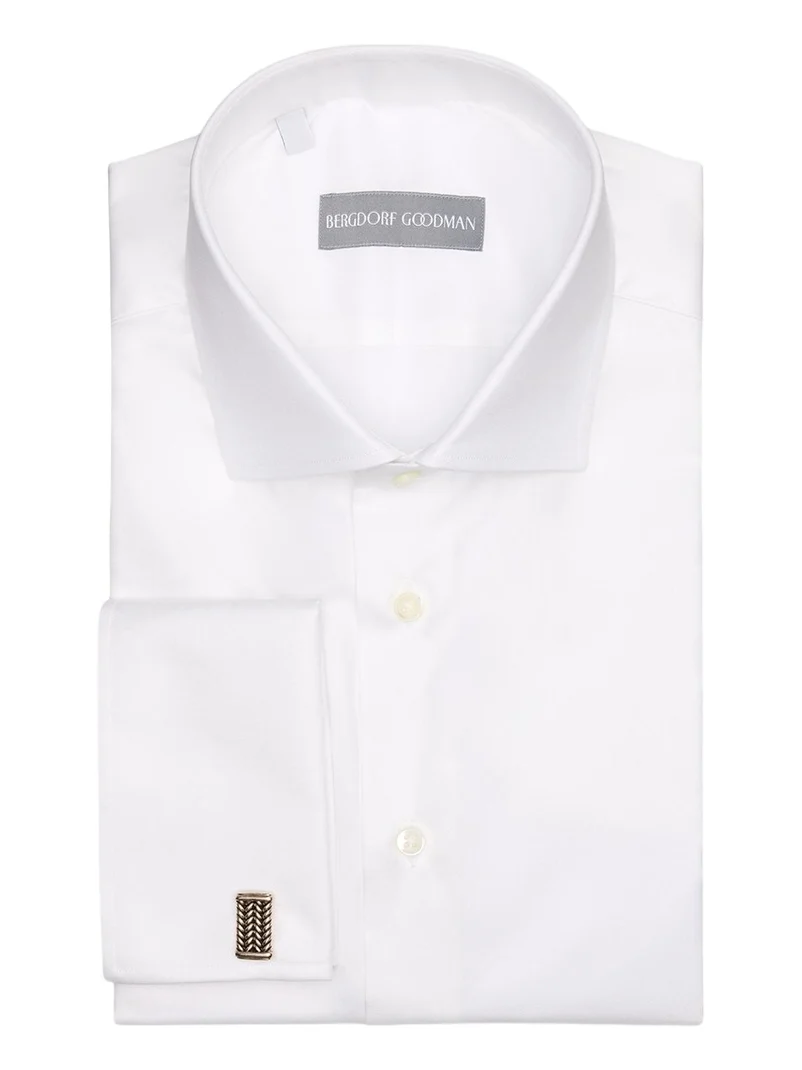 Men's Cotton Twill French-Cuff Dress Shirt Men's Cotton Twill French-Cuff Dress Shirt
