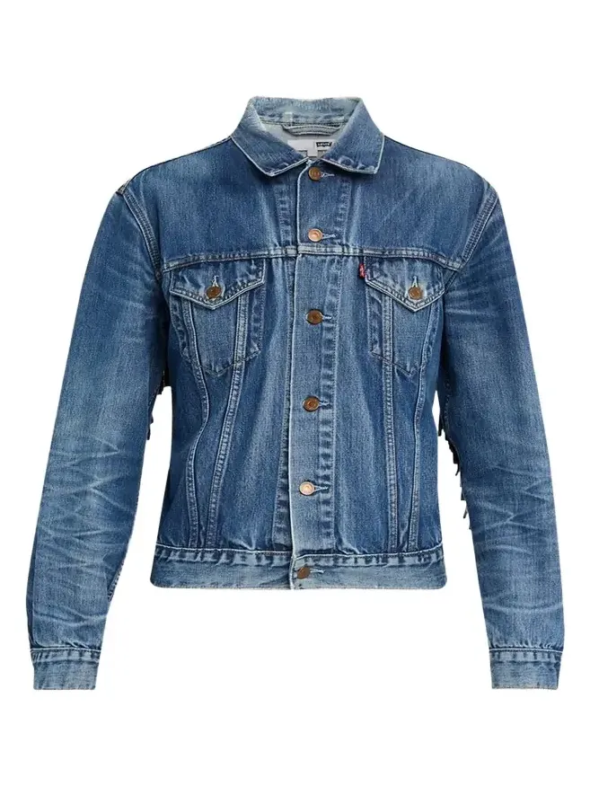 Levi's Denim Fringe Trucker Jacket Levi's Denim Fringe Trucker Jacket