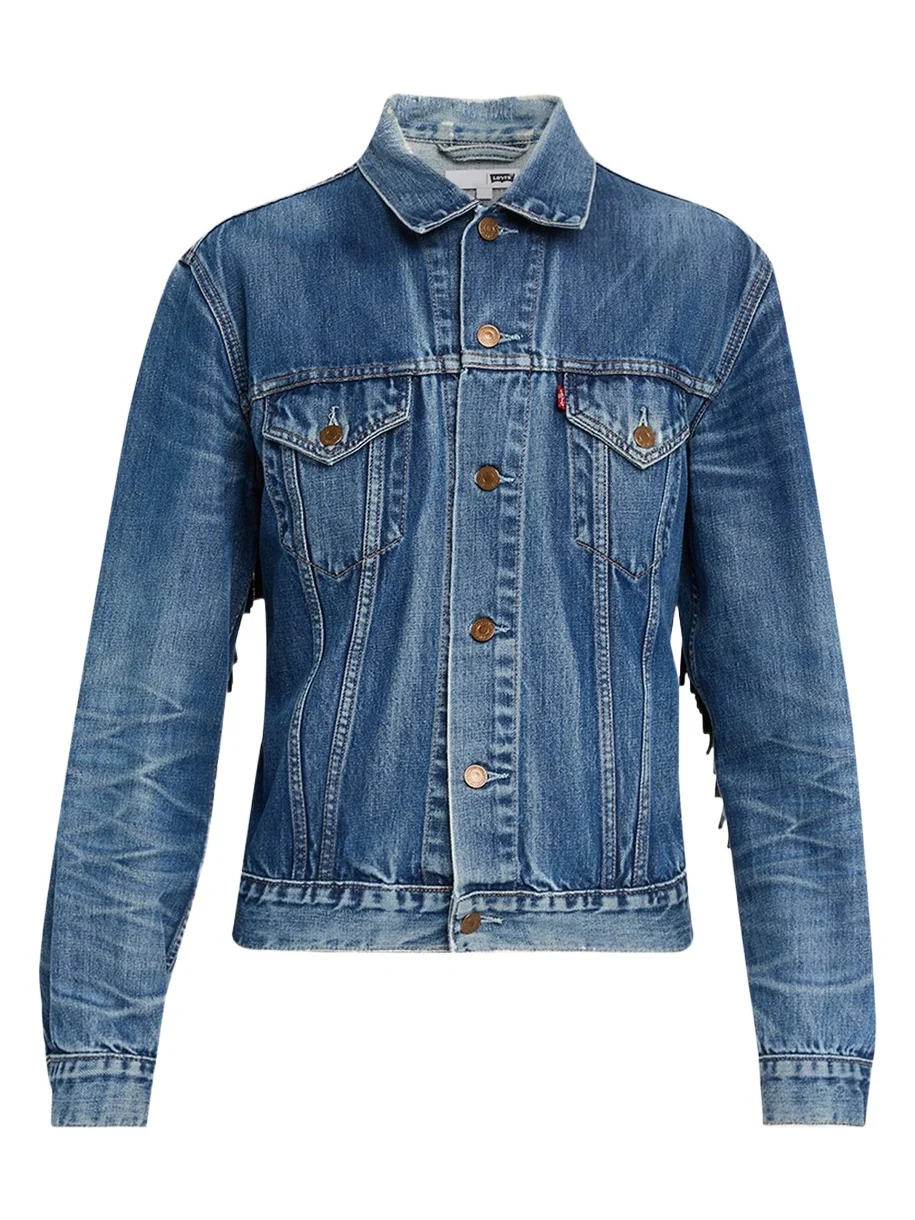 Levi's Denim Fringe Trucker Jacket Levi's Denim Fringe Trucker Jacket