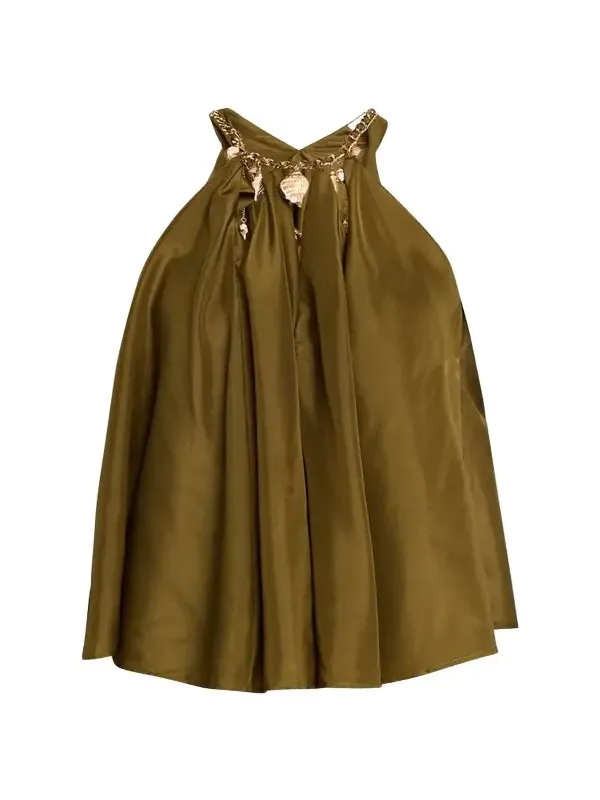 Mahon Silk Chain Blouse