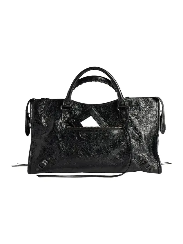 Le City Lambskin Leather Tote Bag