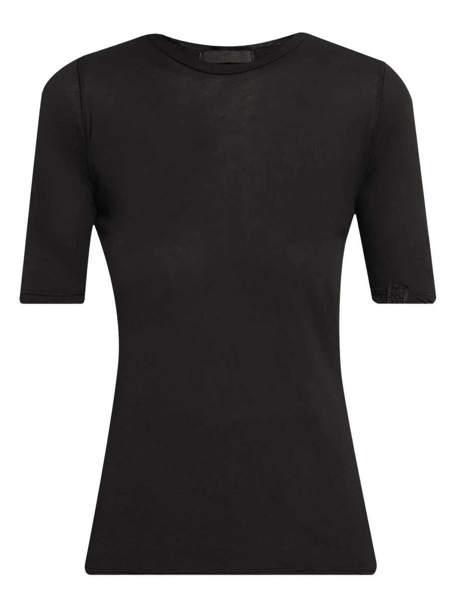 ALL THREE Victoria Three-Quarter Sleeve Cotton Top