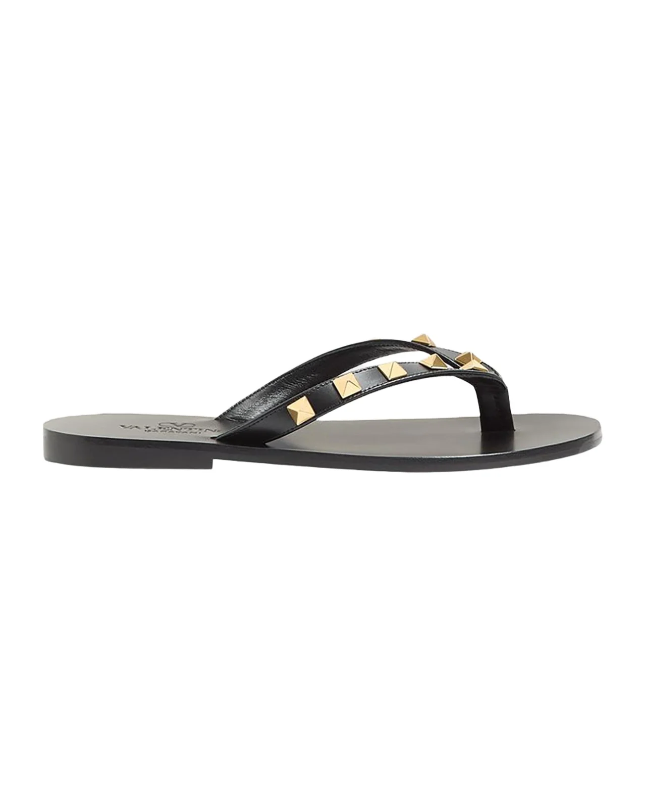 Rockstud Leather Flat Thong Sandals Rockstud Leather Flat Thong Sandals