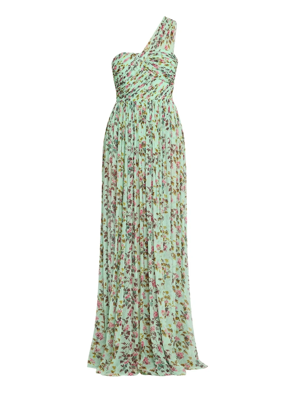 Aureline Floral Silk Gown