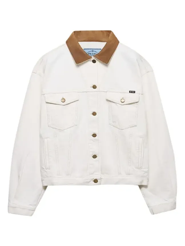 Prada Old Denim Blouson Jacket