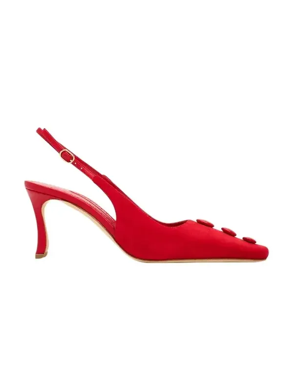 70mm Alexapla Suede Slingback Pumps 70mm Alexapla Suede Slingback Pumps