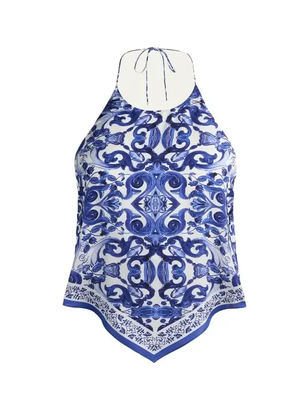 Frenchie Handkerchief Halter Top Frenchie Handkerchief Halter Top