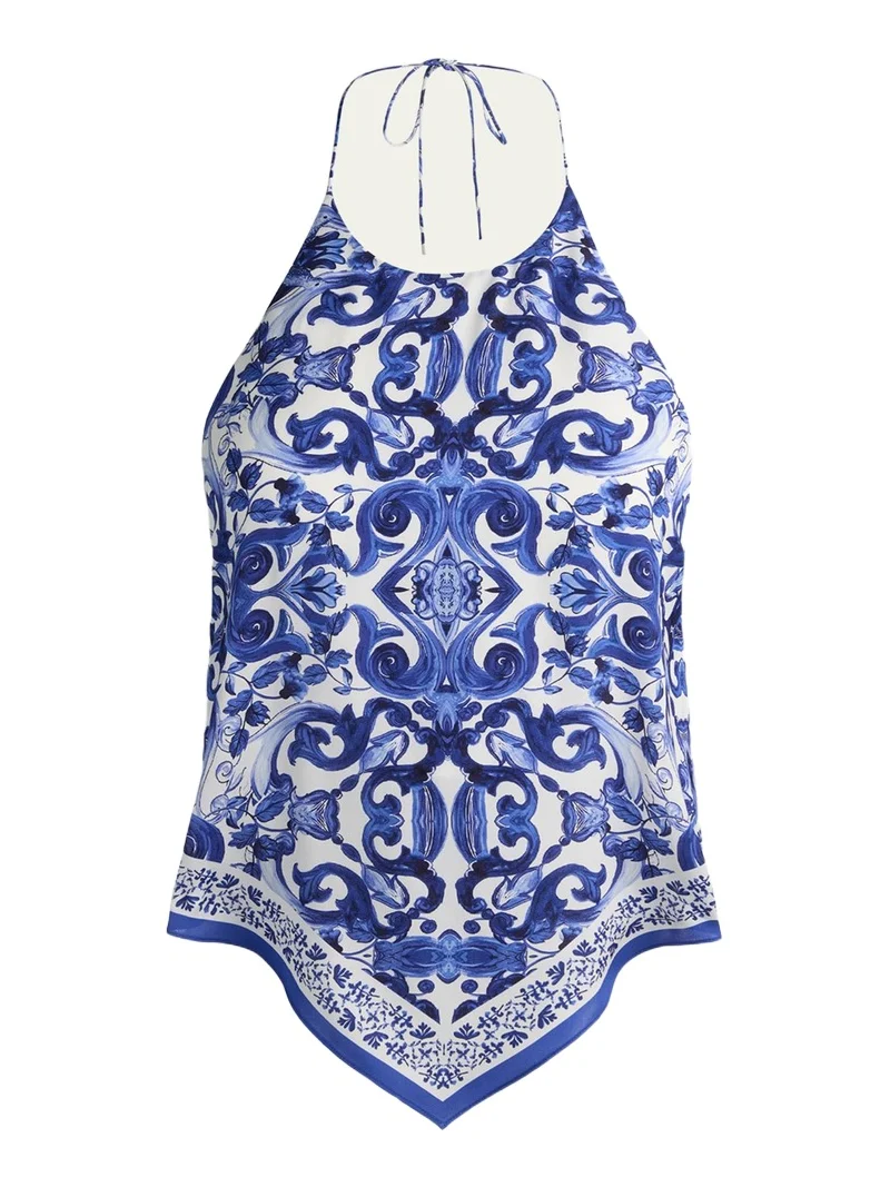Frenchie Handkerchief Halter Top Frenchie Handkerchief Halter Top