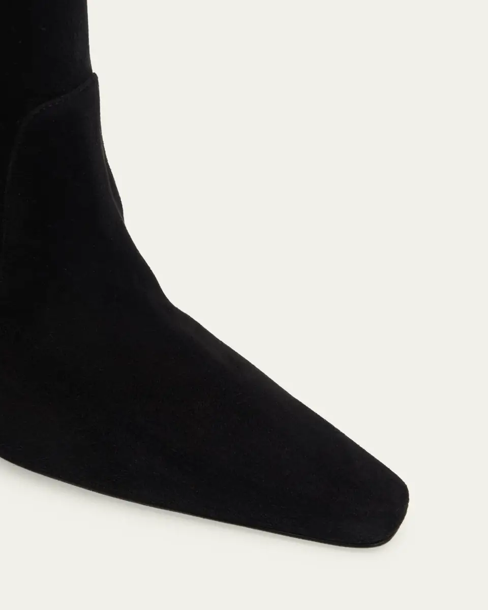 Manolo Blahnik Pavisco Suede Knee-High Boots | Thumbnail 3 Manolo Blahnik Pavisco Suede Knee-High Boots | Thumbnail 3