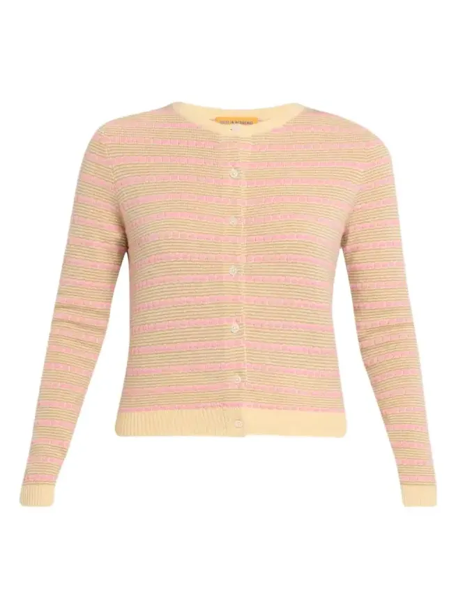 Pebble Stripe Jane Cardigan Pebble Stripe Jane Cardigan