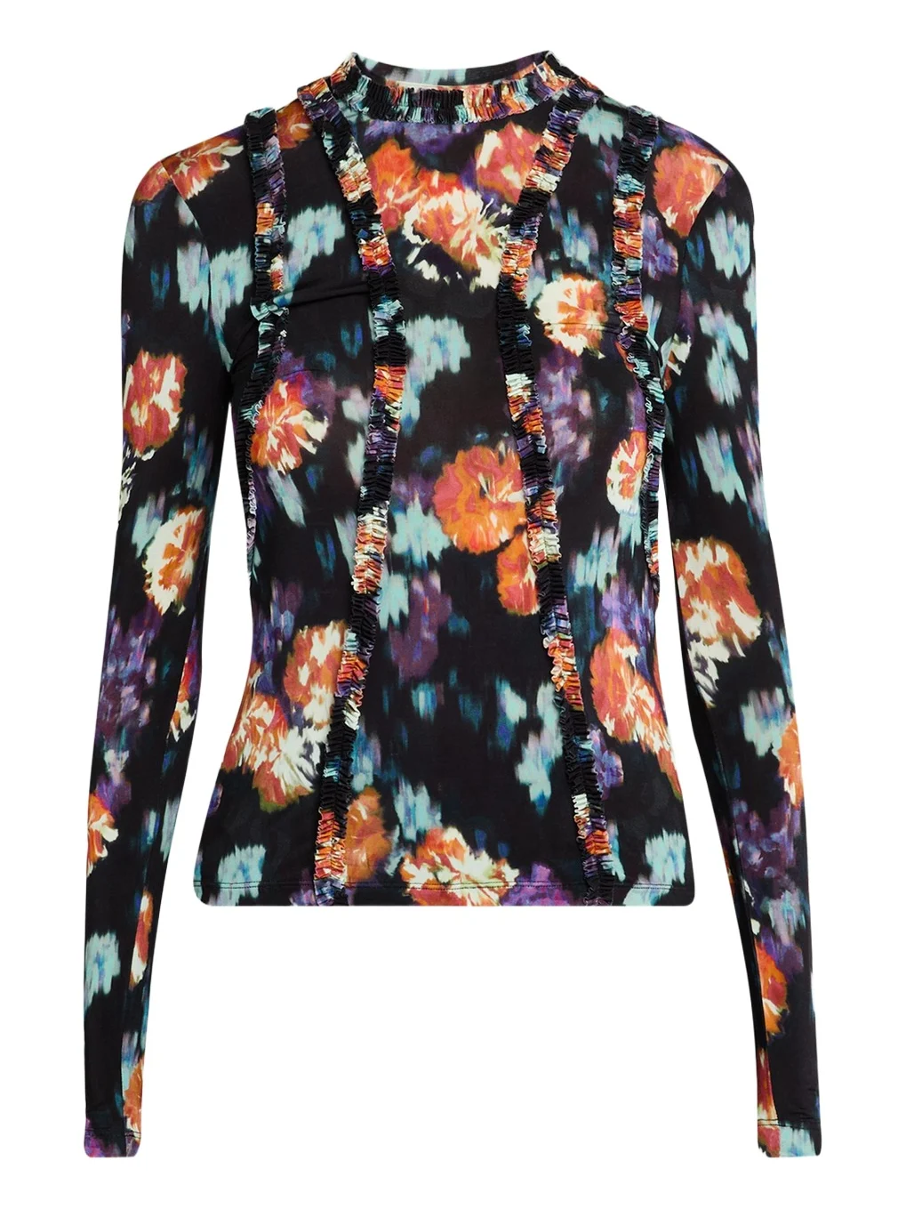Clover Long-Sleeve Jersey Top