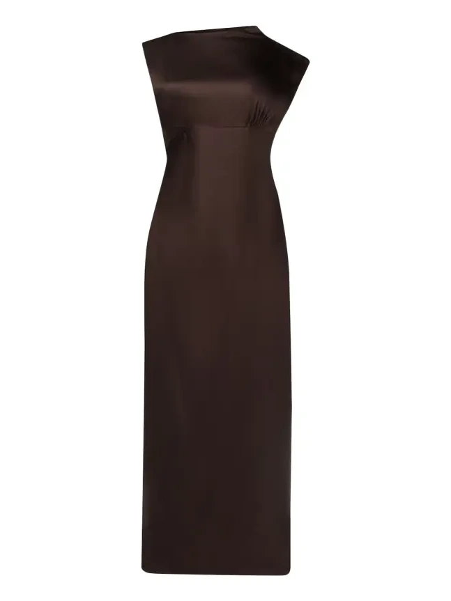 On the Side Silk Maxi Dress On the Side Silk Maxi Dress