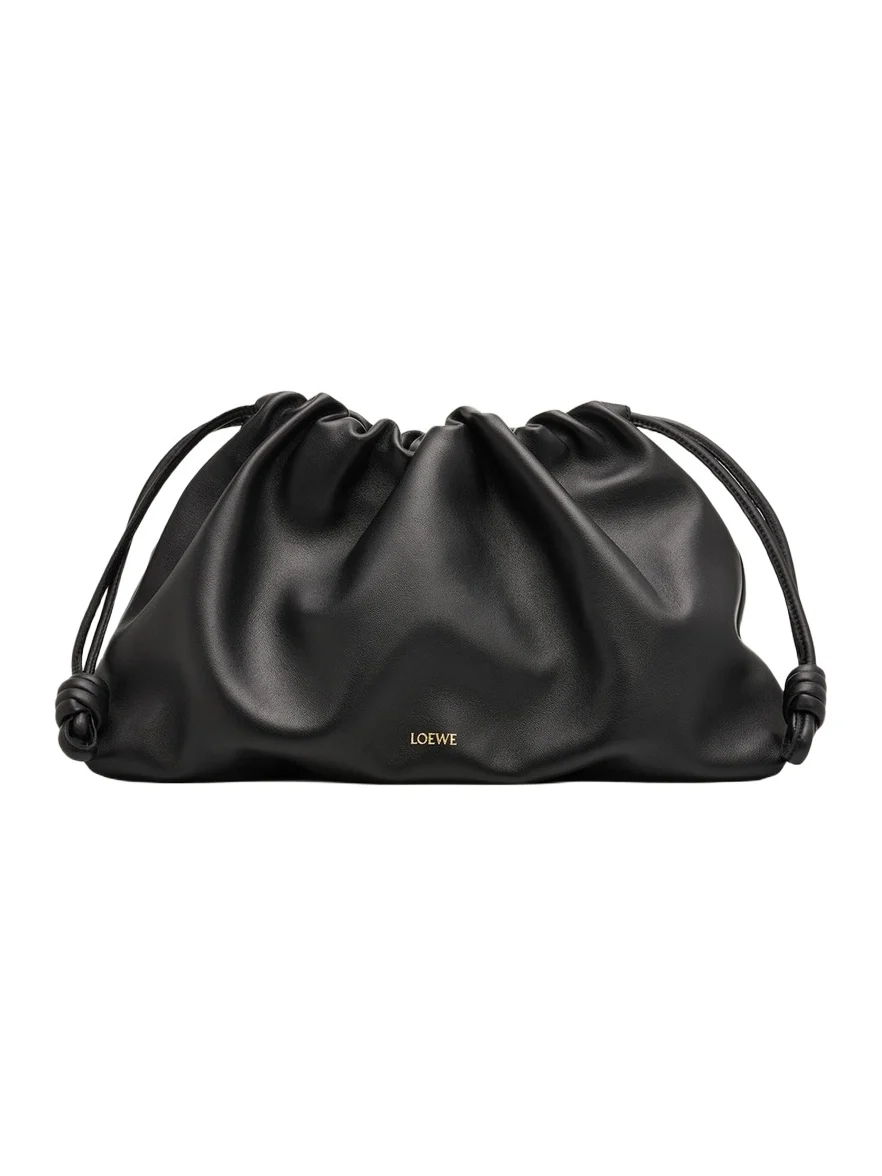 Flamenco Large Shoulder Bag in Nappa Leather Flamenco Large Shoulder Bag in Nappa Leather