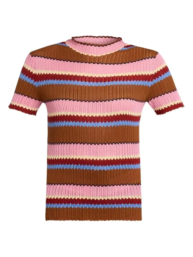 Palazzo Rib Striped Top Palazzo Rib Striped Top
