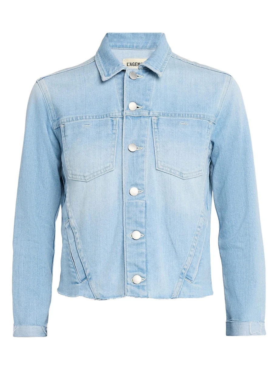 Janelle Slim Raw-Edge Jacket Janelle Slim Raw-Edge Jacket
