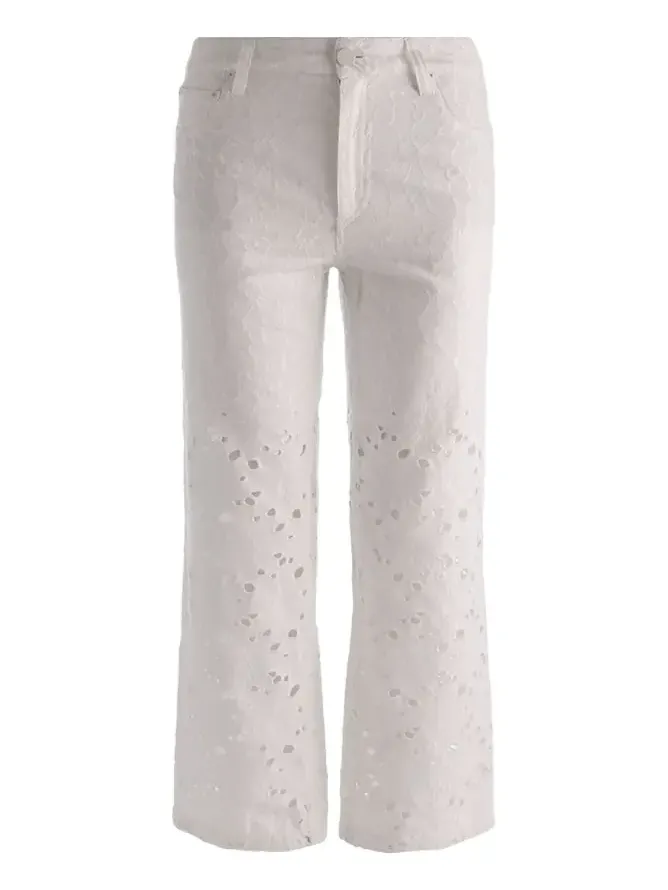 Chic Laser-Cut Jeans Chic Laser-Cut Jeans