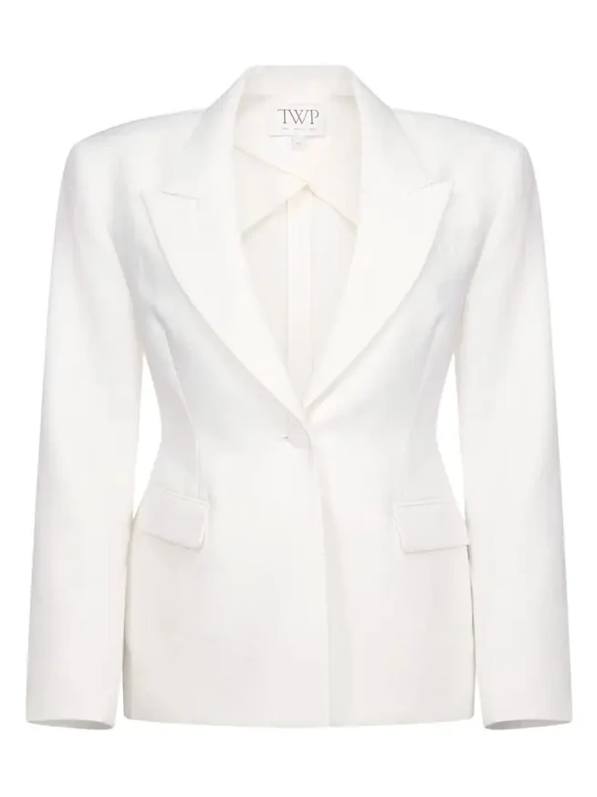 Jasper Single-Breasted Linen Blazer Jasper Single-Breasted Linen Blazer