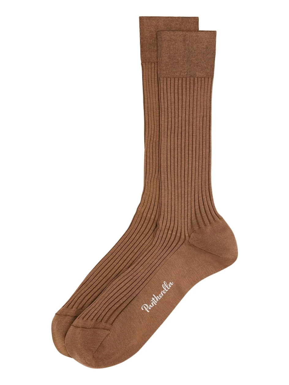 Men's Danvers Ribbed Cotton Mid-Calf Socks