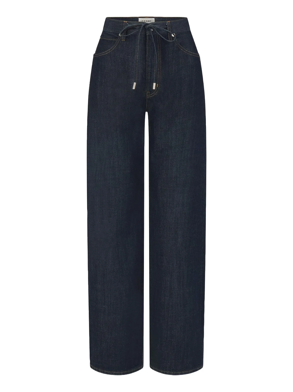 The Off-Duty Drawstring Bow Jeans