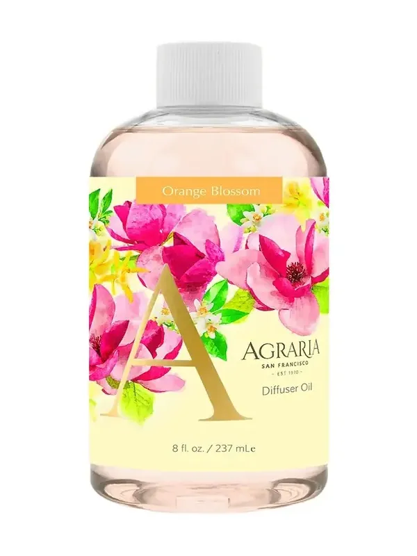 Agraria Orange Blossom Diffuser Refill, 8 oz.