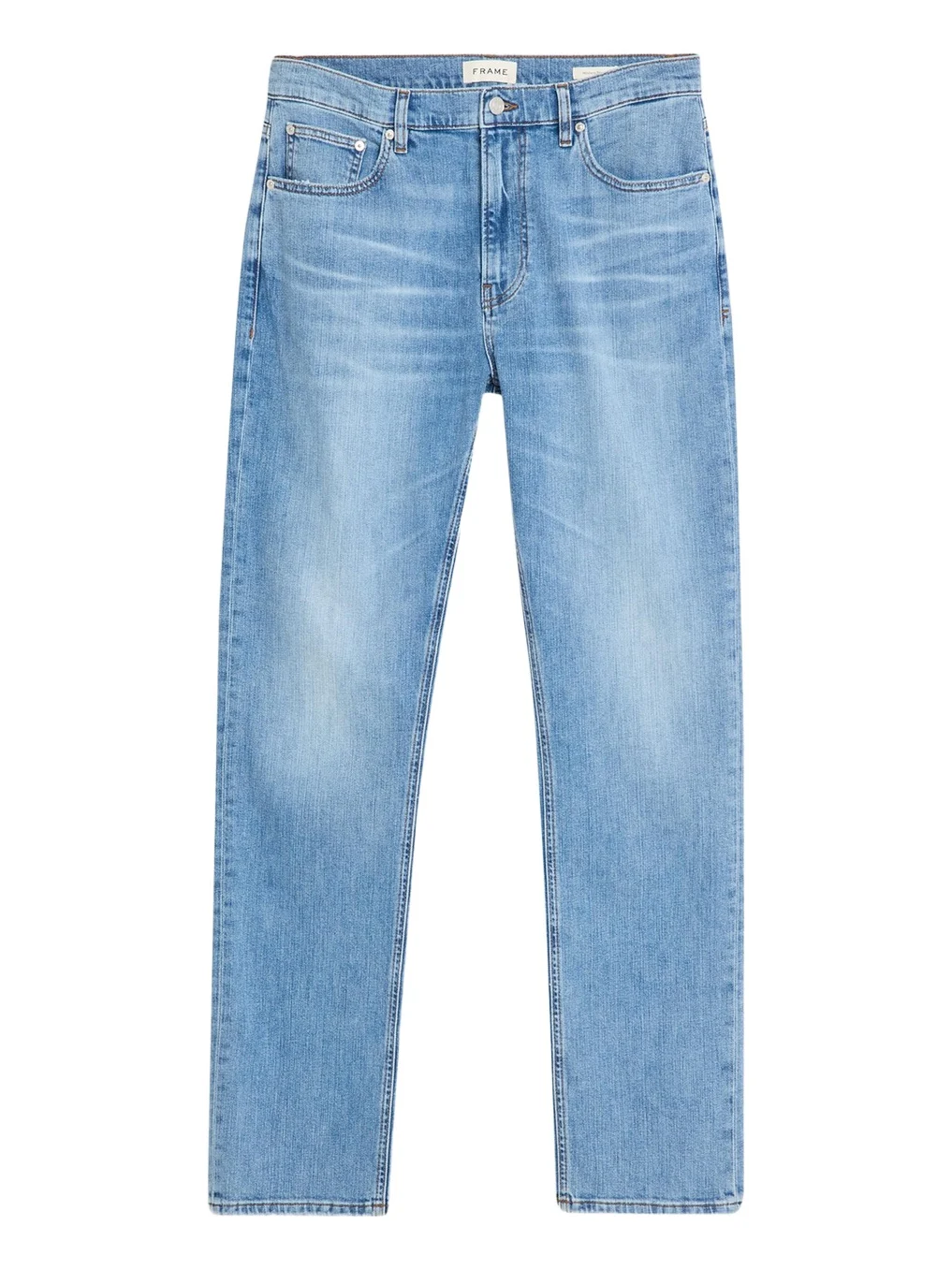 Men's Faded Denim Straight-Leg Jeans Men's Faded Denim Straight-Leg Jeans