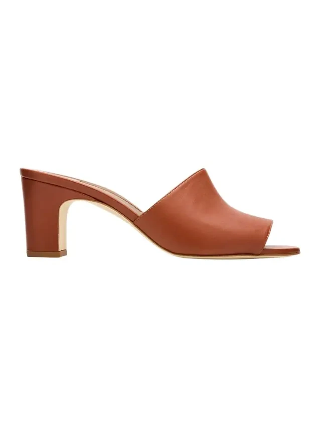 70mm Rapallabar Leather Mules 70mm Rapallabar Leather Mules