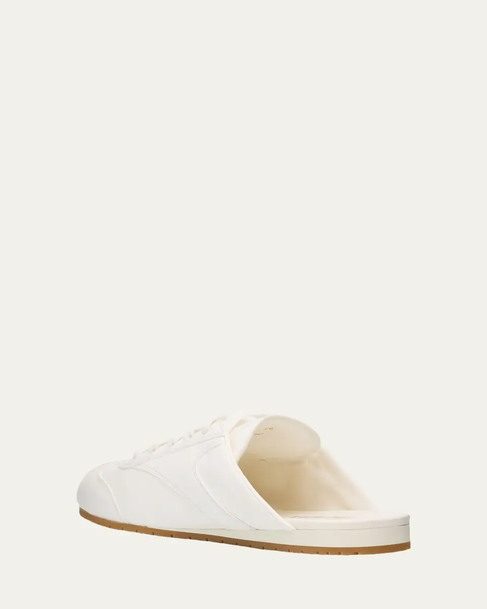 Prada Spark Leather Sneaker Mules | Thumbnail 4 Prada Spark Leather Sneaker Mules | Thumbnail 4