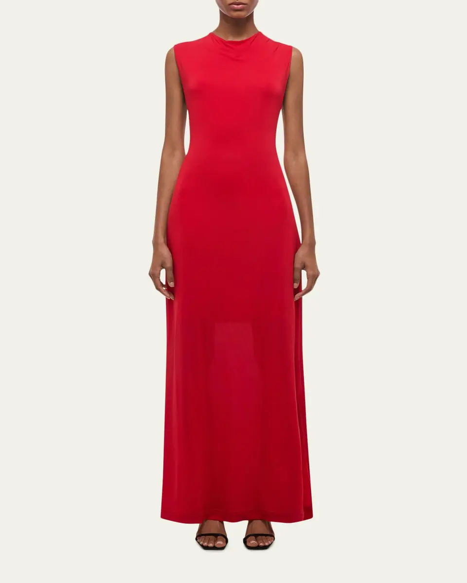 Helmut Lang Open-Back Knot Maxi Dress | Thumbnail 2 Helmut Lang Open-Back Knot Maxi Dress | Thumbnail 2