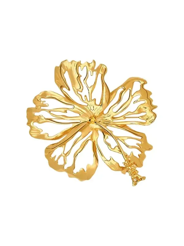 Openwork Hibiscus Brooch Openwork Hibiscus Brooch