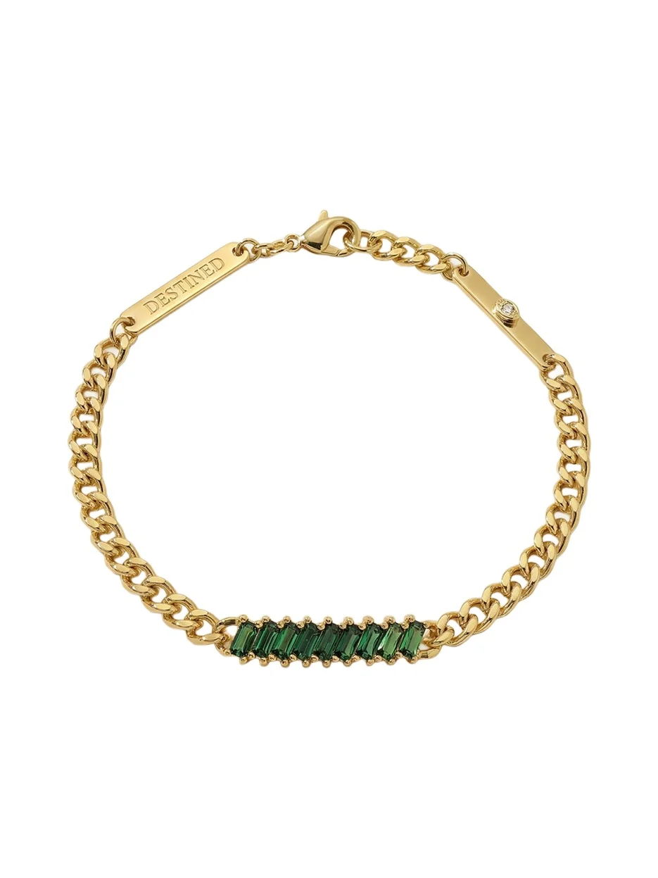 Destined CZ Emerald Bracelet