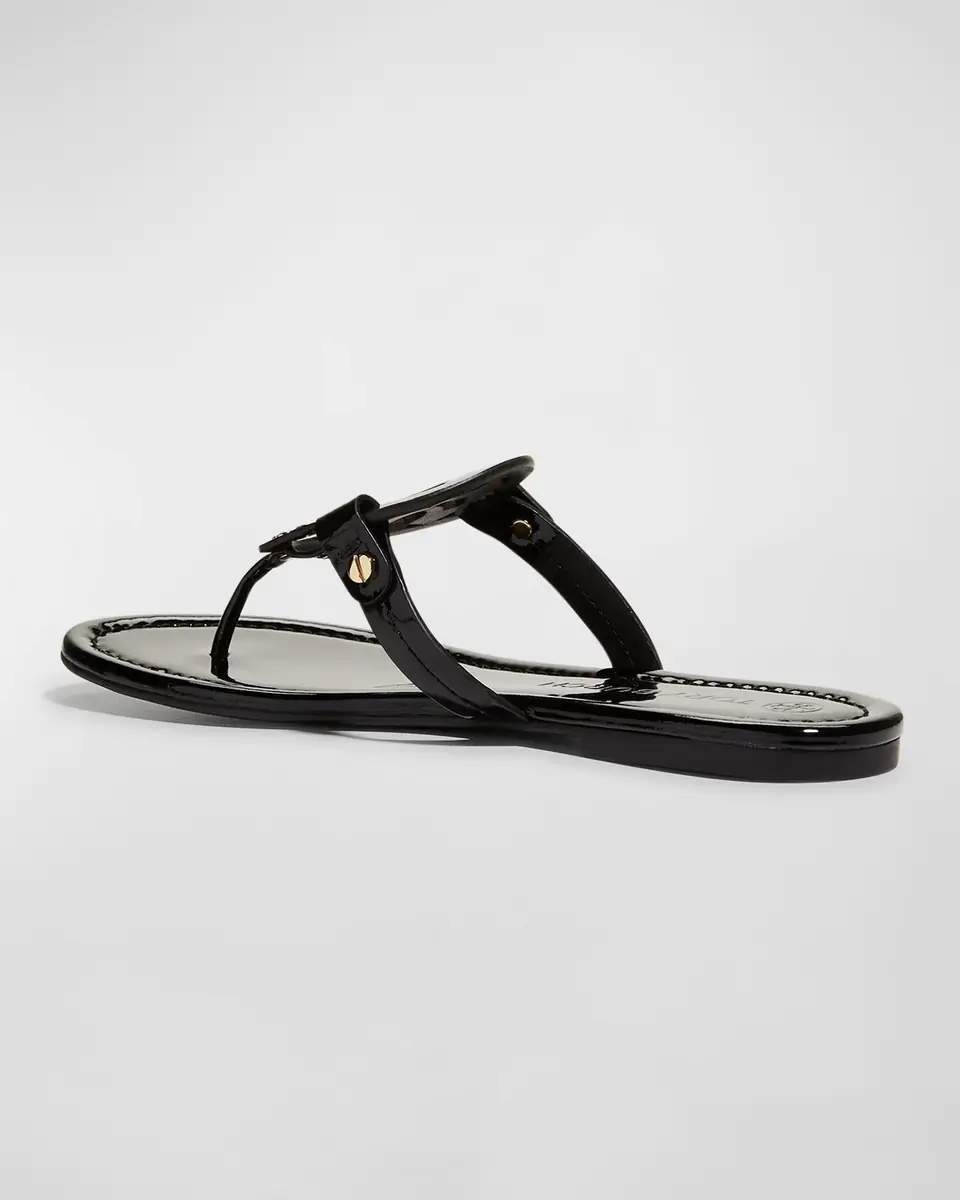 Tory Burch Miller Patent Leather Sandals | Thumbnail 3 Tory Burch Miller Patent Leather Sandals | Thumbnail 3