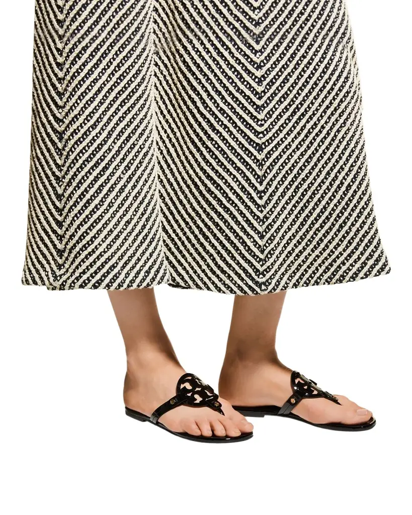 Tory Burch Miller Patent Leather Sandals | Image 1 Tory Burch Miller Patent Leather Sandals | Image 1