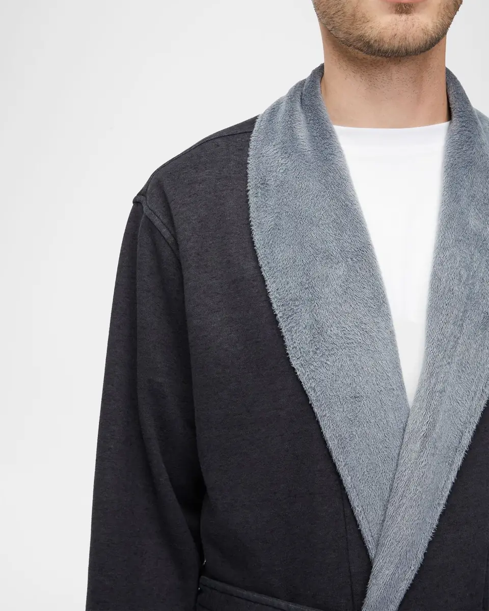 UGG Men's Robinson Two-Tone Robe | Thumbnail 2 UGG Men's Robinson Two-Tone Robe | Thumbnail 2